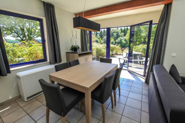 Azur en Ardenne appartement woonkamer